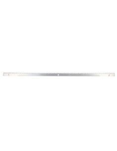 Comprar OEM PB-GATEOPENER-STEELRACK10 Cremallera para automatismo - Engranaje de paso M4 - Dimensiones: 1000 (An) x 30 (Al) x 10 2