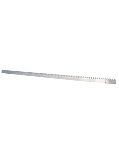 Comprar OEM PB-GATEOPENER-STEELRACK12 Cremallera para automatismo - Engranaje de paso M4 - Dimensiones: 1000 (An) x 30 (Al) x 12