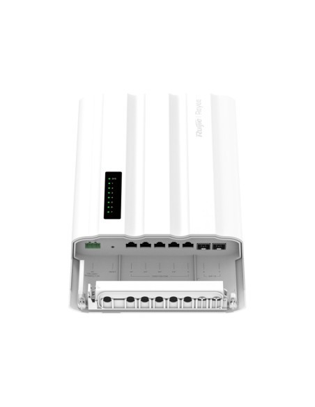 Comprar REYEE RG-ES207GS-AC-OD Ruijie Reyee Cloud Managed L2 PoE Switch - 5 puertos Gigabit RJ45 y 2 ranuras SFP de subida - 4 p