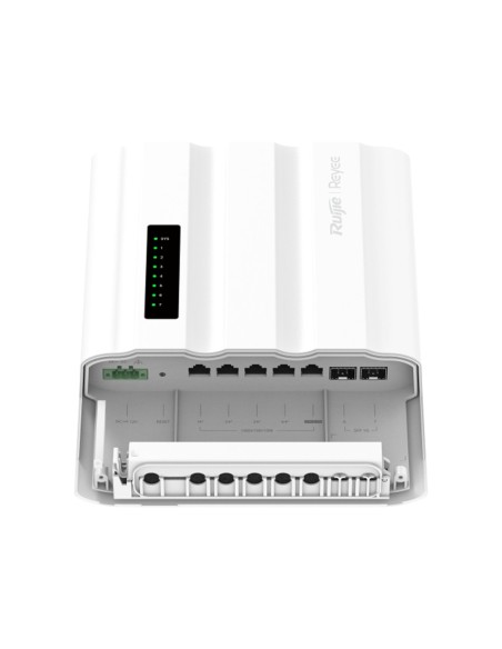 Comprar REYEE RG-ES207GS-PI-OD Ruijie Reyee Cloud Managed L2 PoE Switch - 5 puertos Gigabit RJ45 y 2 ranuras SFP - 4 salidas PoE