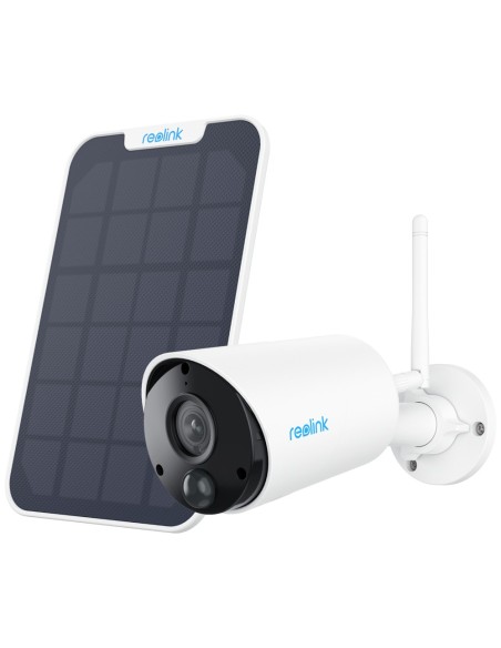 Comprar REOLINK RL-ARGUS-ECO-B320-SOLARKIT-V2 Reolink Cámara WiFi a Batería con Panel Solar - 5MP (2880x1616) - IR 10 m / Sirena