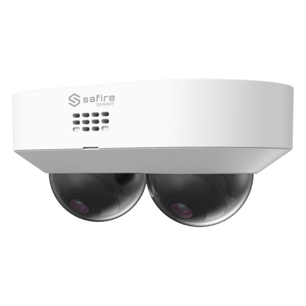 Comprar SAFIRE SMART SF-IPD060A-4I1-DUAL Cámara Domo Panorámica IP gama I1 AI Avanzado - Resolución 4 Mpx (2592x1520) - Lente 2.