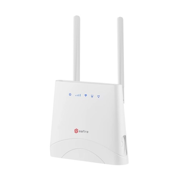 Comprar SAFIRE SF-ROUTER-4G-CAT6-UPS Router Safire  4G LTE Categoría 6  - Velocidades de hasta 300Mbps DL y 50Mbps UL.   - Wi-F