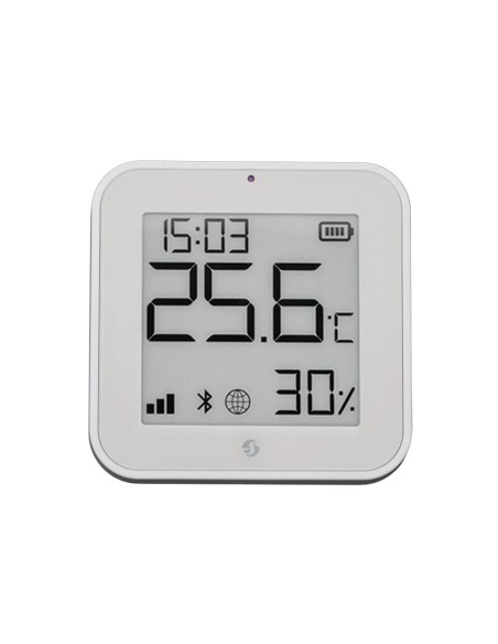 Comprar SHELLY SH-BLU-HT-DISPLAY-ZB-W Shelly BLU H&amp;T Display ZB Blanco - Sensor de humedad y temperatura  - Pantalla de tint