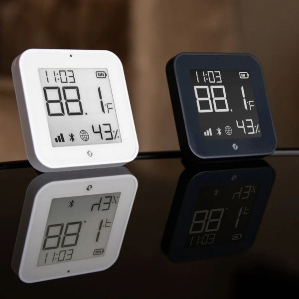 Comprar SHELLY SH-BLU-HT-DISPLAY-ZB-W Shelly BLU H&amp;T Display ZB Blanco - Sensor de humedad y temperatura  - Pantalla de tint