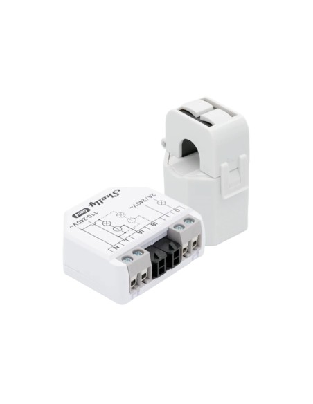 Comprar SHELLY SH-EM-GEN4-50A Shelly EM Gen4 + 50A - Medición de 2 canales / Pinza 50A Incluida - Control de contactor mediante 