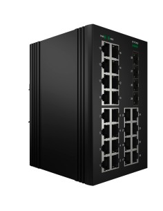 Comprar OEM SW2624HIPOE-MGF-360-DIN Switch PoE Marca Blanca - Montaje en carril DIN - 24 Puertos Gigabit + 4 SFP Gigabit - 90W p 2