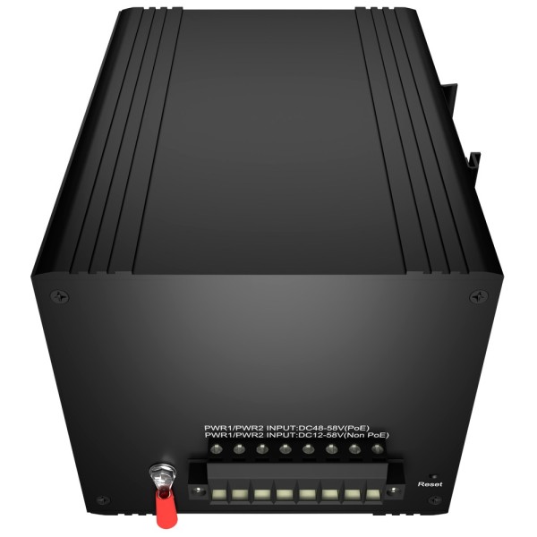 Comprar OEM SW2624HIPOE-MGF-360-DIN Switch PoE Marca Blanca - Montaje en carril DIN - 24 Puertos Gigabit + 4 SFP Gigabit - 90W p