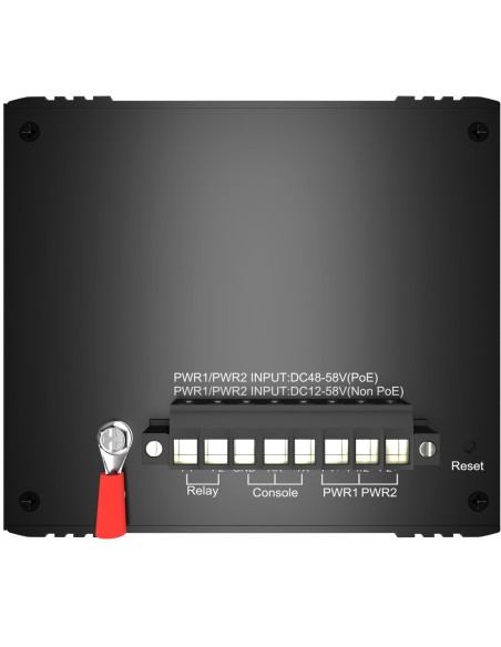 Comprar OEM SW2624HIPOE-MGF-360-DIN Switch PoE Marca Blanca - Montaje en carril DIN - 24 Puertos Gigabit + 4 SFP Gigabit - 90W p