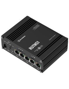 Comprar TELTONIKA TK-RUTM51 Router Industrial 5G Sub-6GHz de alta velocidad  - Resiliencia con Dual SIM y failover automático  2