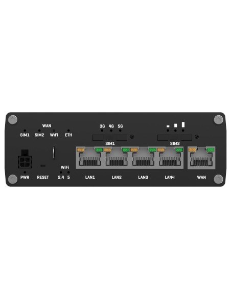 Comprar TELTONIKA TK-RUTM51 Router Industrial 5G Sub-6GHz de alta velocidad  - Resiliencia con Dual SIM y failover automático 