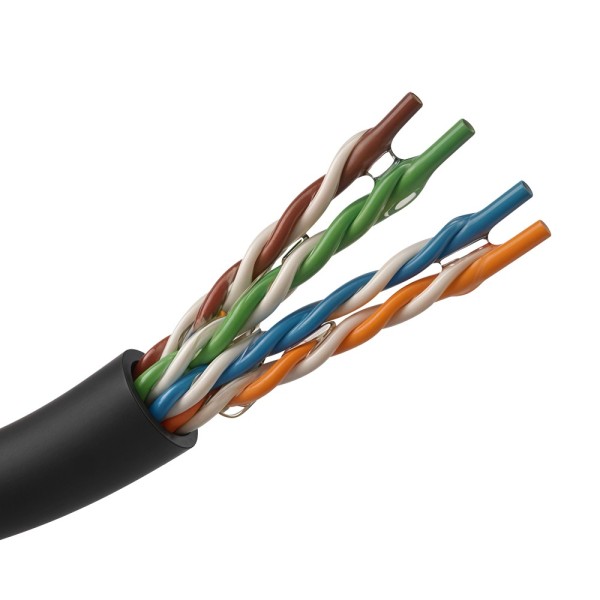Comprar SAFIRE UTP5E-305-BC-JELLY-OUTDOOR Bobina de cable de red Cat5e de 305 metros - Conductor de cobre 100% para máxima señal
