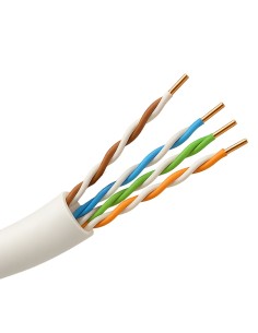 Comprar SAFIRE UTP5E-305-BC-OUTDOOR-BW Cable UTP rígido de exterior - Categoría 5e - Cumple con 90m Fluke test - Conductor OFC, 