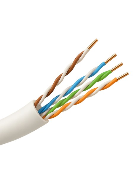 Comprar SAFIRE UTP5E-305-BC-OUTDOOR-BW Cable UTP rígido de exterior - Categoría 5e - Cumple con 90m Fluke test - Conductor OFC, 