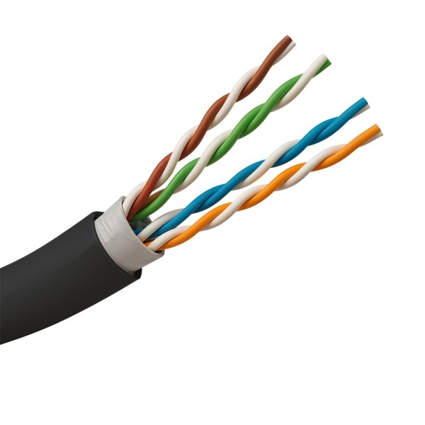 Comprar SAFIRE UTP5E-305-BC-PE/PVC-OUTDOOR Bobina de cable de red U/UTP Categoría 5E - Conductor de cobre sólido puro 100% (BC) 