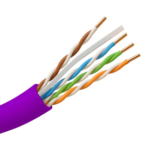 Comprar SAFIRE UTP6-305-LSZH-DCA-PU Cable UTP Safire libre de halógenos - Categoría 6 - Cumple con 90m Fluke test - Rollo de 305