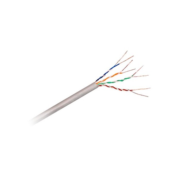 Comprar OEM UTP6E-300-H-CCA Cable UTP Safire libre de halógenos - Categoría 6 - Cumple con 90m Fluke test - Rollo de 305 metros 
