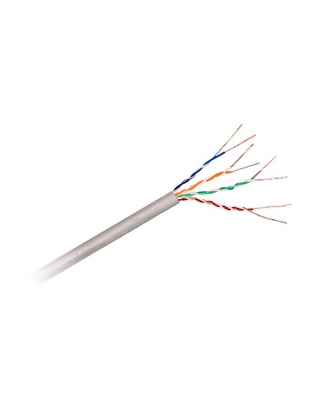 Comprar OEM UTP6E-300-H-CCA Cable UTP Safire libre de halógenos - Categoría 6 - Cumple con 90m Fluke test - Rollo de 305 metros 