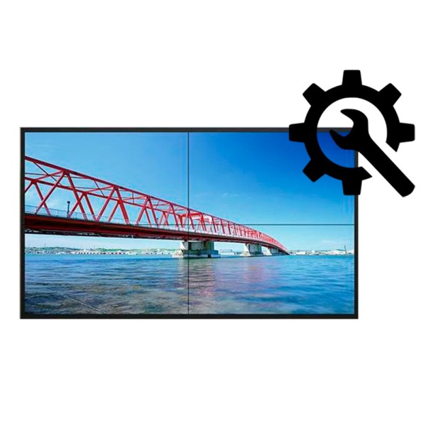Comprar UNIVIEW UV-CUSTOM-VW-WALL Kit personalizable - Kit videowall MxN - Incluye monitores - Incluye soporte a pared - Persona