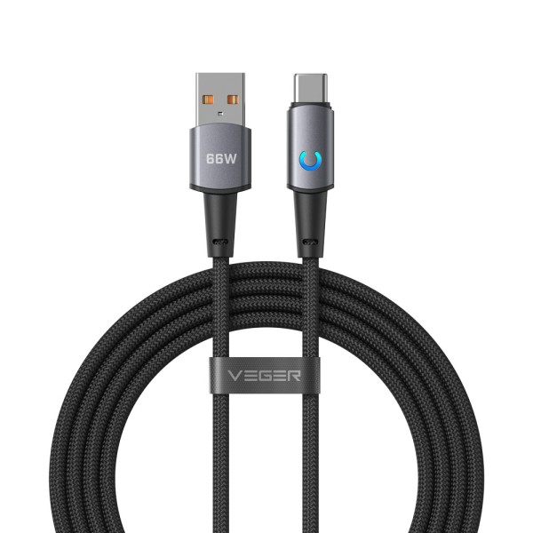 Comprar VEGER VG-AC1-ZSD Veger - Cable USB 2.0 para cualquier dispositivo - USB-A a USB-C - Conector de aleación de aluminio con