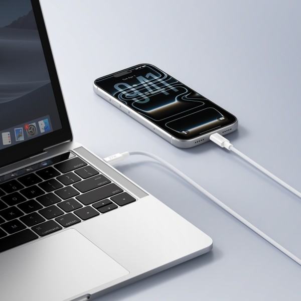 Comprar VEGER VG-CL1-FPG Veger - Cable USB 2.0 para cualquier dispositivo - USB-C a Lightning - Cubierta de metal, Nylon trenzad