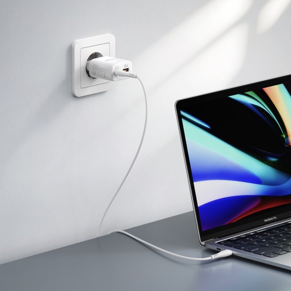 Comprar VEGER VG-TR101-KIT-45W1A1C VEGER - Cargador de pared con cable incluido - Potencia 45W |  Con tecnología GaN - Carga ráp