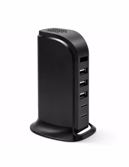 OEM QZTUSB Cámara oculta en cargador USB WiFi. 1080p Full HD. 5 puertos. Detección de movimiento.