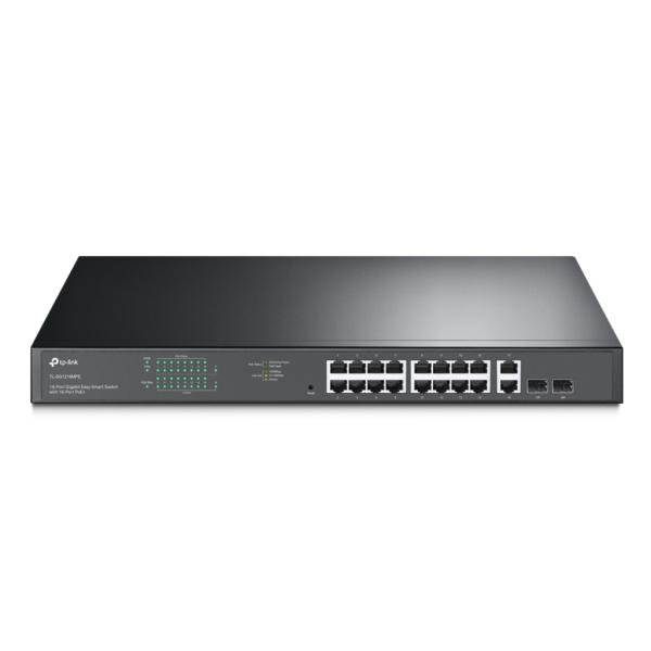 TP-LINK TL-SG1218MPE Switch Easy Smart de 18 Puertos Gigabit con PoE+ en 16 puertos