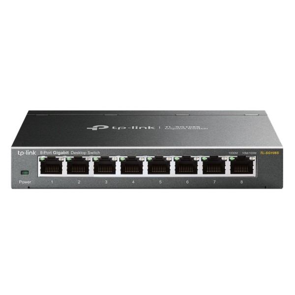 TP-LINK TL-SG108S Switch 8 puertos Gigabit No_Gestionable