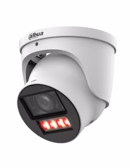 DAHUA IPC-HDW5459H-ZE-PV-PRO MiniDomo IP WizColor PRO H265 4M WDR140dB Iluminación Dual LED50m/IR60m 2.7-12mm IP67 IK10 PoE AUDI