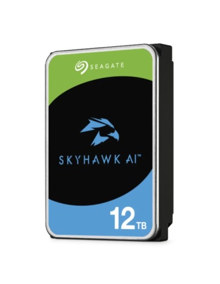 SEAGATE 12TB-SkyHawkAI-512MB Disco duro 12TB Seagate Skyhawk AI para Videovigilancia 3.5" SATA 512MB