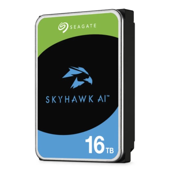 SEAGATE 16TB-SkyHawkAI-512MB Disco duro 16TB Seagate Skyhawk AI para Videovigilancia 3.5" SATA 512MB