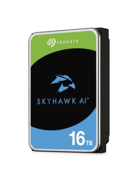 SEAGATE 16TB-SkyHawkAI-512MB Disco duro 16TB Seagate Skyhawk AI para Videovigilancia 3.5" SATA 512MB