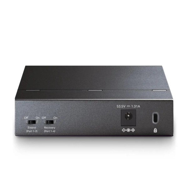 TP-LINK TL-SG1005P Switch PoE+ 4 puertos Gigabit + 1RJ45 Uplink Gigabit 65W No_Gestionable