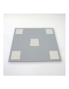 IMPLASER ADH-KIT Kit adhesivo de doble cara 5 adhesivos de 4x4cm. 100 Kits de 5 adhesivos