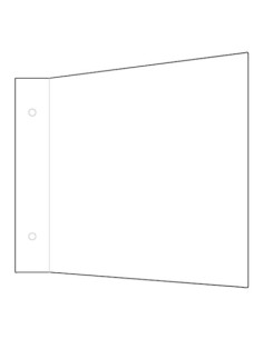 IMPLASER BP150297 Banderola plástico 15x29,7cm