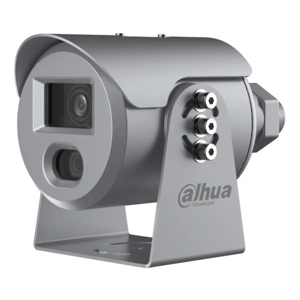 DAHUA IPC-HFE8441S-AS-0360B-AL Cámara ATEX Explosion-proof 4M H265 WDR 3.6mm Starlight IR50m IP68 AUDIO E/S AI