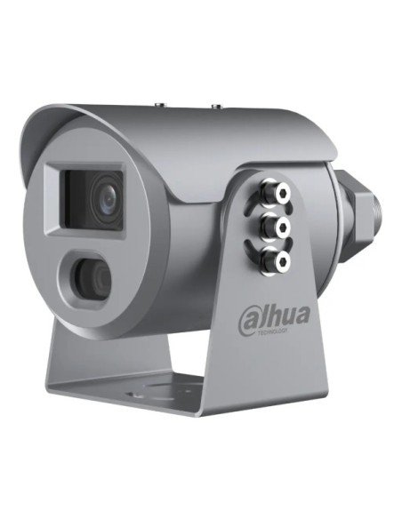 DAHUA IPC-HFE8441S-AS-0360B-AL Cámara ATEX Explosion-proof 4M H265 WDR 3.6mm Starlight IR50m IP68 AUDIO E/S AI