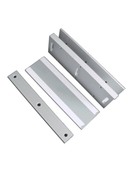 CDVI UBKU Soporte en U para puertas de cristal de 8 a 15mm. Compatible con placas de inducido de hasta 500 k
