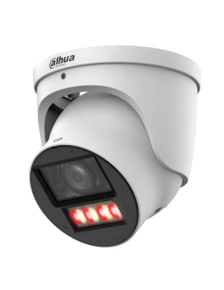 DAHUA IPC-HDW5459H-ASE-PV-0280B-PRO MiniDomo IP WizColor PRO H265 4M WDR140dB Iluminación Dual LED50m/IR60m 2.8mm IP67 IK10 PoE 