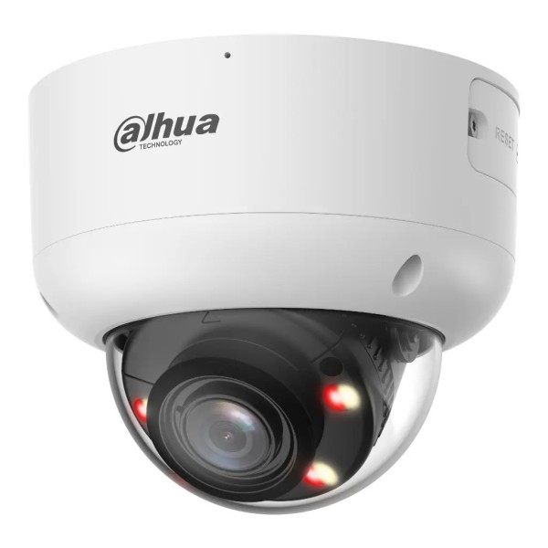 DAHUA IPC-HDBW5459R1-ZE-PV-PRO Domo IP WizColor PRO H265 4M WDR140dB Iluminación Dual LED50m/IR60m 2.7-12mm IP67 IK10 PoE AUDIO 