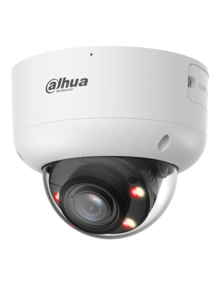 DAHUA IPC-HDBW5459R1-ZE-PV-PRO Domo IP WizColor PRO H265 4M WDR140dB Iluminación Dual LED50m/IR60m 2.7-12mm IP67 IK10 PoE AUDIO 