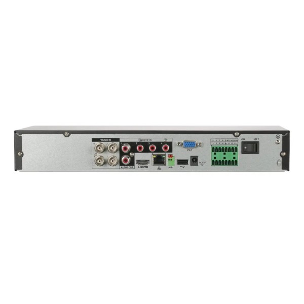 DAHUA XVR5104HE-4KL-I3/T DVR 5EN1 H265 4ch 4K@6ips +4IP 8MP 1HDMI 1HDD E/S AI