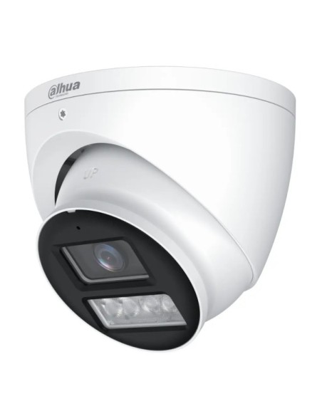 DAHUA HAC-HDW1239T-IL-A-0280B-S3 MiniDomo HDCVI 4EN1 2M 1080P WDR130dB Iluminación Dual LED40m/IR40m 2.8mm IP67 MIC