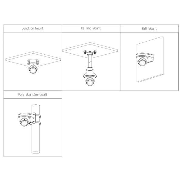 DAHUA HAC-HDW1239T-IL-A-0280B-S3 MiniDomo HDCVI 4EN1 2M 1080P WDR130dB Iluminación Dual LED40m/IR40m 2.8mm IP67 MIC