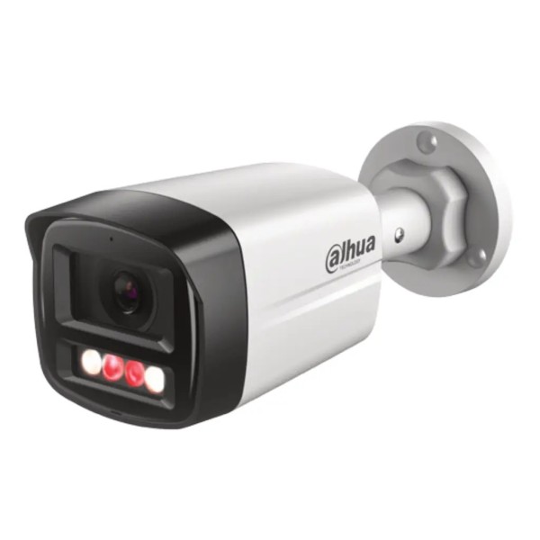 DAHUA IPC-HFW1239TL1-A-IL-0280B-S7 Dahua Lite - Tubular IP H265 2M dWDR Iluminación Dual LED30m/IR30m 2.8mm IP67 PoE MIC AI (det