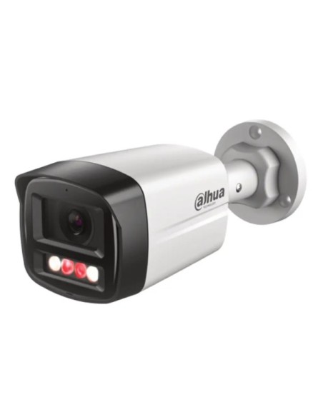 DAHUA IPC-HFW1239TL1-A-IL-0280B-S7 Dahua Lite - Tubular IP H265 2M dWDR Iluminación Dual LED30m/IR30m 2.8mm IP67 PoE MIC AI (det