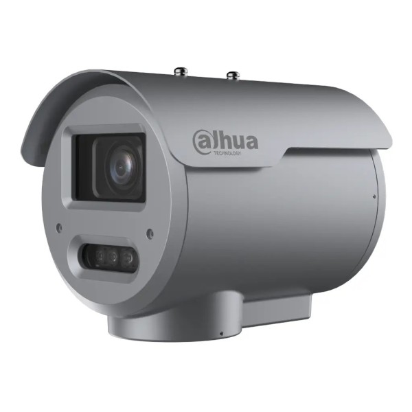 DAHUA IPC-HFE8449F-Z-PV Cámara ATEX Explosion-proof 4M H265 WDR 2.7-12mm Iluminación Dual LED50m/IR50m IP68 AUDIO MIC/Altavoz E/