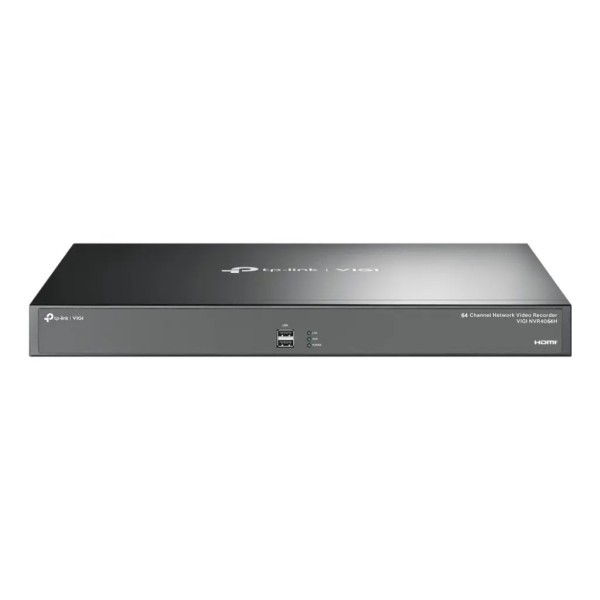 TP-LINK VIGI NVR4064H Grabador NVR VIGI 8CH 8MP 4K H265+ POE 2HDD