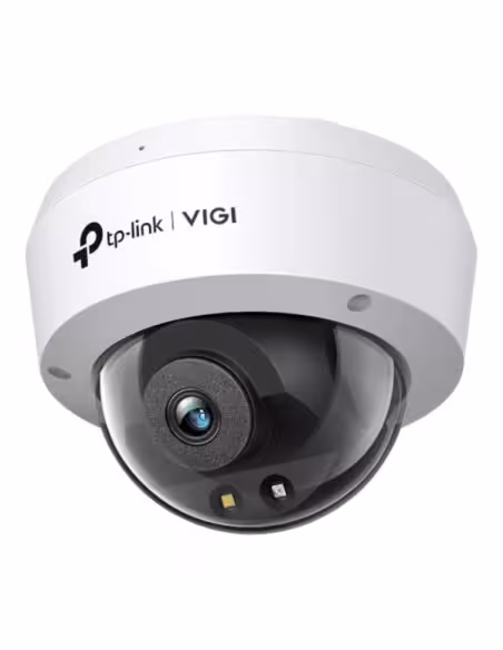 TP-LINK VIGI C240(4mm) Domo IP VIGI 4MP H265+ DWDR IR30m 4mm IP67 IK10 ONVIF SD Mic PoE